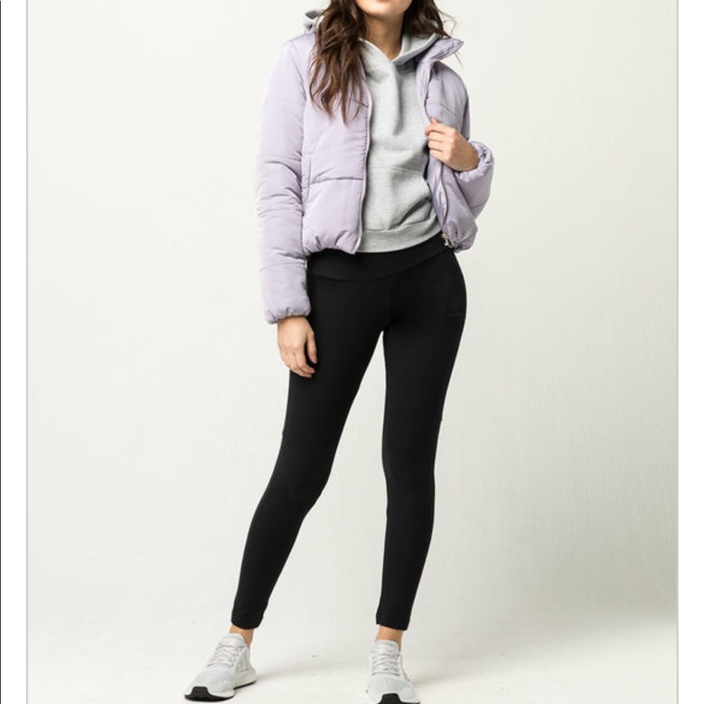 Purple Puffer Jacket